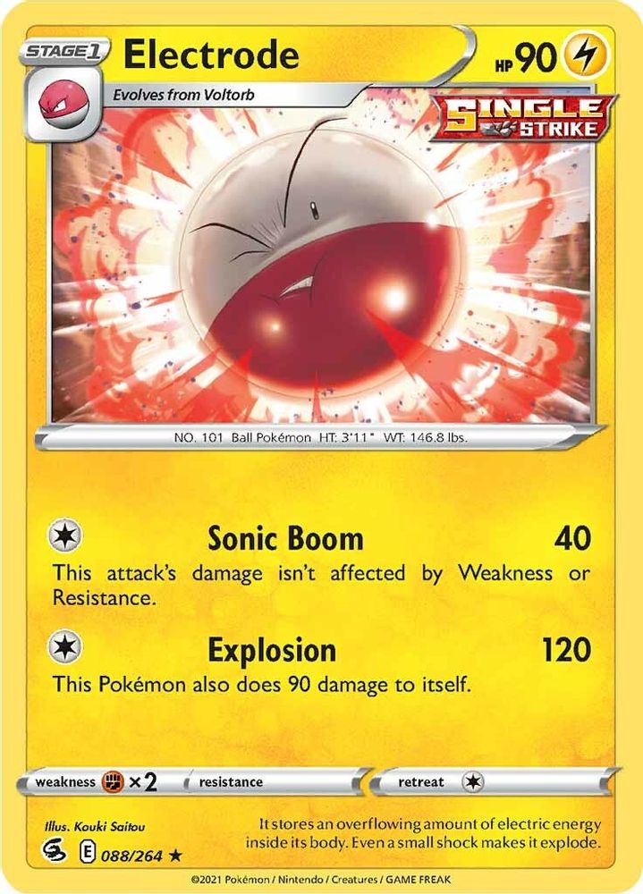 Electrode 088  SWSH08 Fusion Strike - Rare