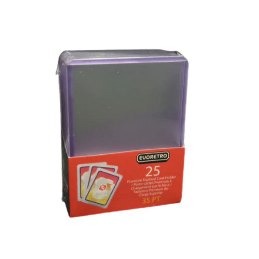 EVORETRO 25-PACK TOPLOADER