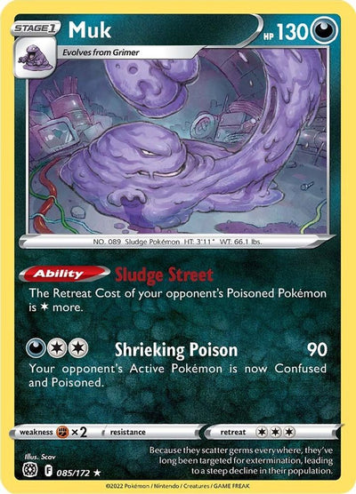 Muk 085  SWSH09 Brilliant Stars - Rare
