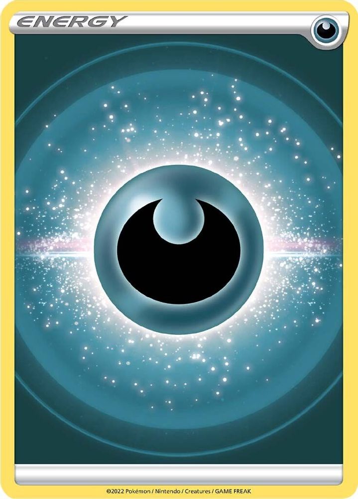 Darkness Energy (2022 Unnumbered)  - Reverse Holofoil SWSH09 Brilliant Stars - Common
