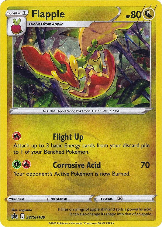 Flapple SWSH189  - Holofoil SWSH Sword & Shield Promo Cards - Promo