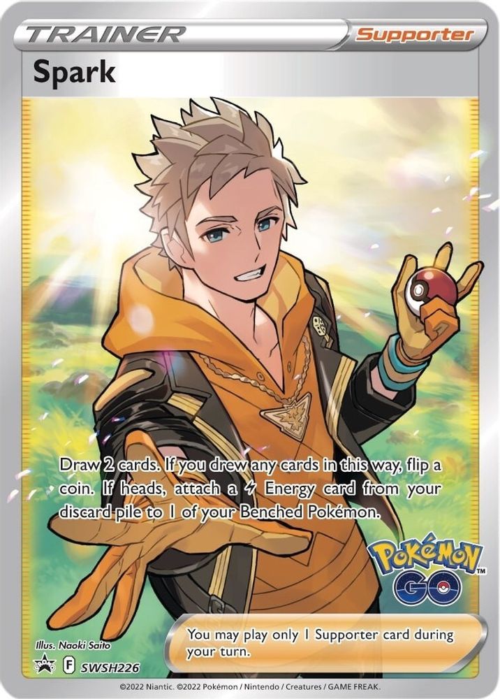 Spark SWSH226  - Holofoil SWSH Sword & Shield Promo Cards - Promo