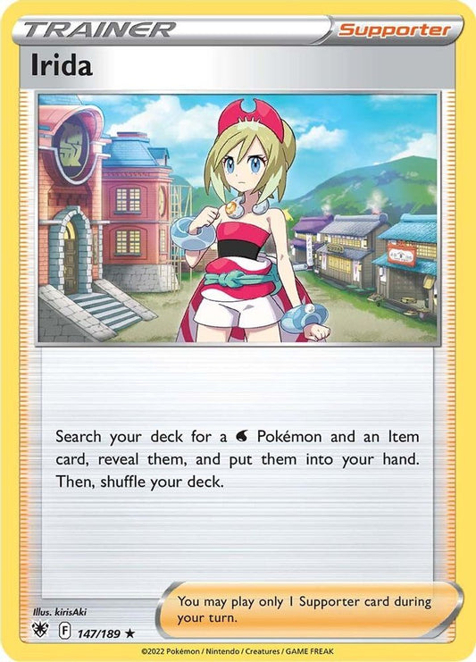 Irida 147  - Reverse Holofoil SWSH10 Astral Radiance - Holo Rare