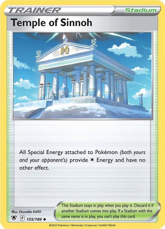 Temple of Sinnoh 155  SWSH10 Astral Radiance - Uncommon