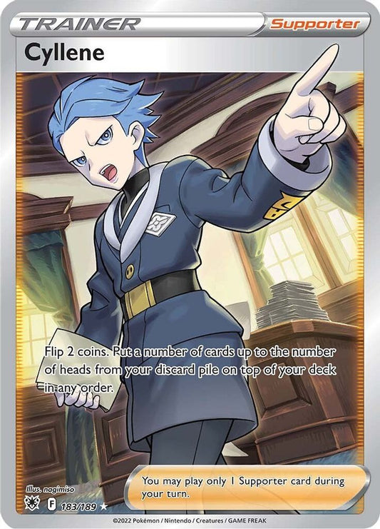 Cyllene (Full Art) 183  - Holofoil SWSH10 Astral Radiance - Ultra Rare