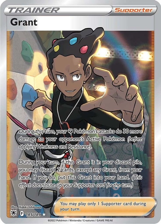 Grant (Full Art) 185  - Holofoil SWSH10 Astral Radiance - Ultra Rare