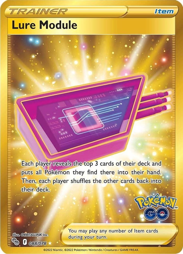Lure Module (Secret) 088  - Holofoil Pokemon GO - Secret Rare