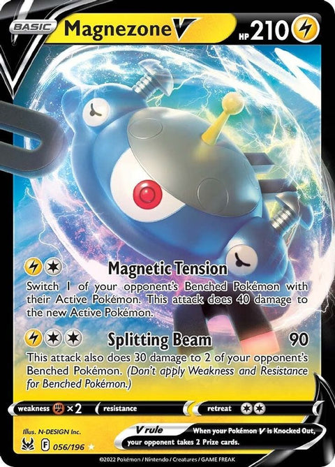 Magnezone V 056  - Holofoil SWSH11 Lost Origin - Ultra Rare