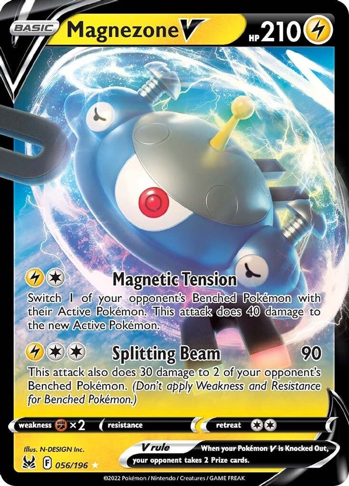 Magnezone V 056  - Holofoil SWSH11 Lost Origin - Ultra Rare