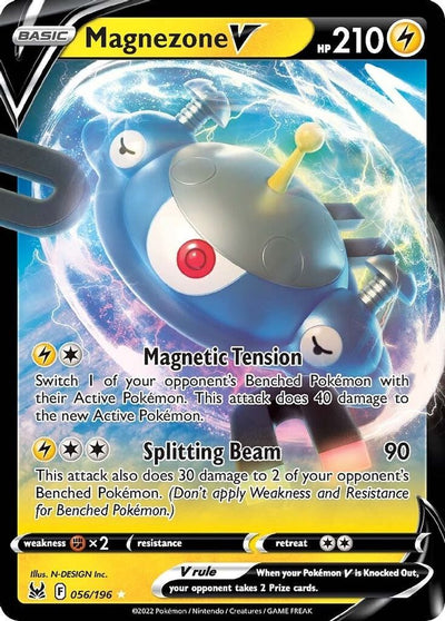 Magnezone V 056  - Holofoil SWSH11 Lost Origin - Ultra Rare