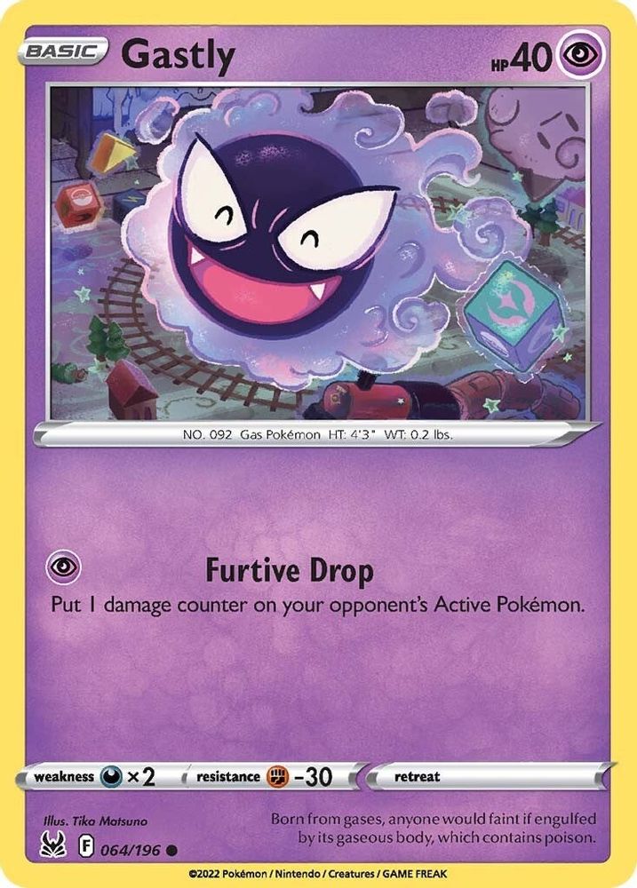 Gastly 064  SWSH11 Lost Origin - Common