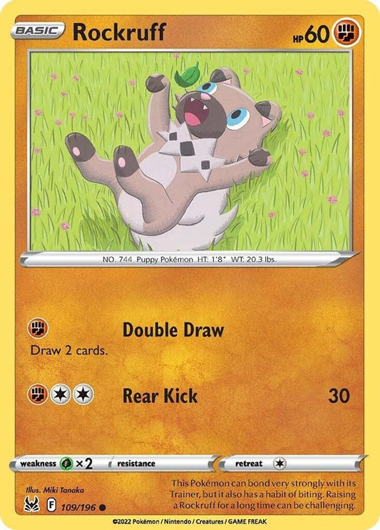 Rockruff 109  SWSH11 Lost Origin - Common