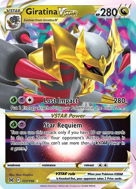 Giratina VSTAR 131  - Holofoil SWSH11 Lost Origin - Ultra Rare