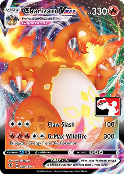 Charizard VMAX - Holofoil Prize Pack Series Cards - Ultra Rare