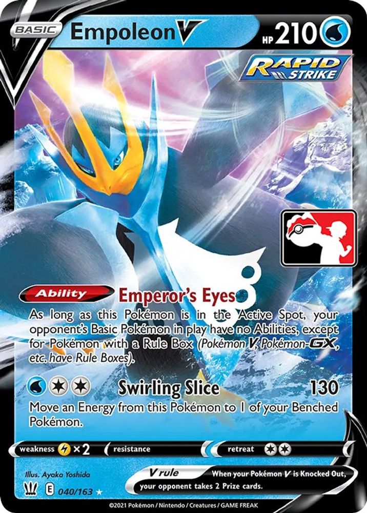 Empoleon V  - Holofoil Prize Pack Series Cards - Ultra Rare