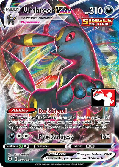 Umbreon VMAX  - Holofoil Prize Pack Series Cards - Ultra Rare
