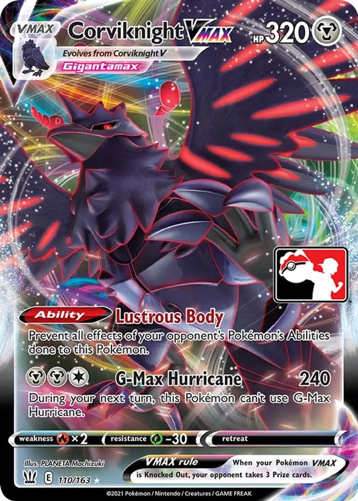 Corviknight VMAX  - Holofoil Prize Pack Series Cards - Ultra Rare