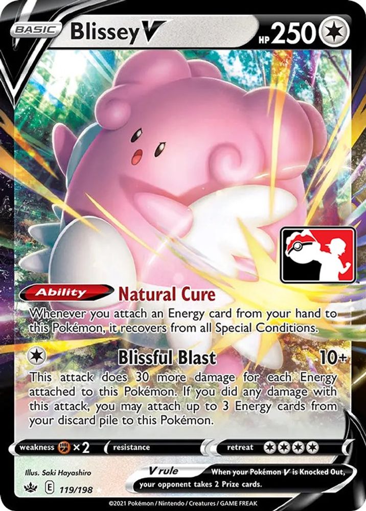 Blissey V  - Holofoil Prize Pack Series Cards - Ultra Rare