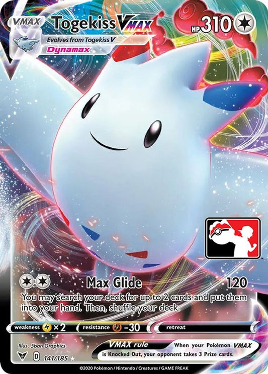 Togekiss VMAX  - Holofoil Prize Pack Series Cards - Ultra Rare