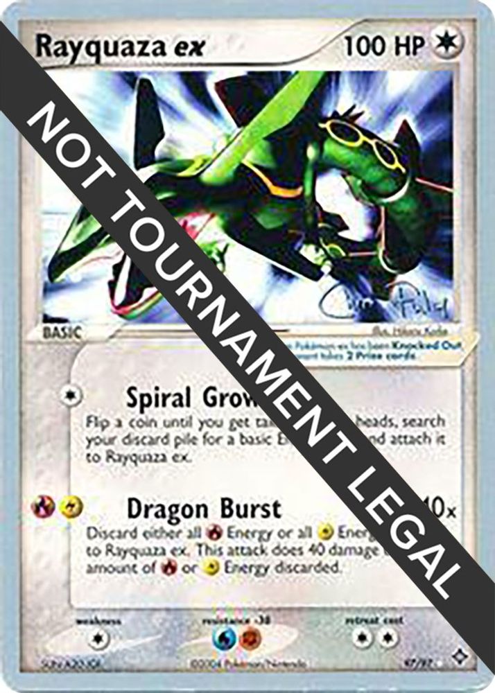 Rayquaza ex - 2004 (Chris Fulop) 097  World Championship Decks - Ultra Rare