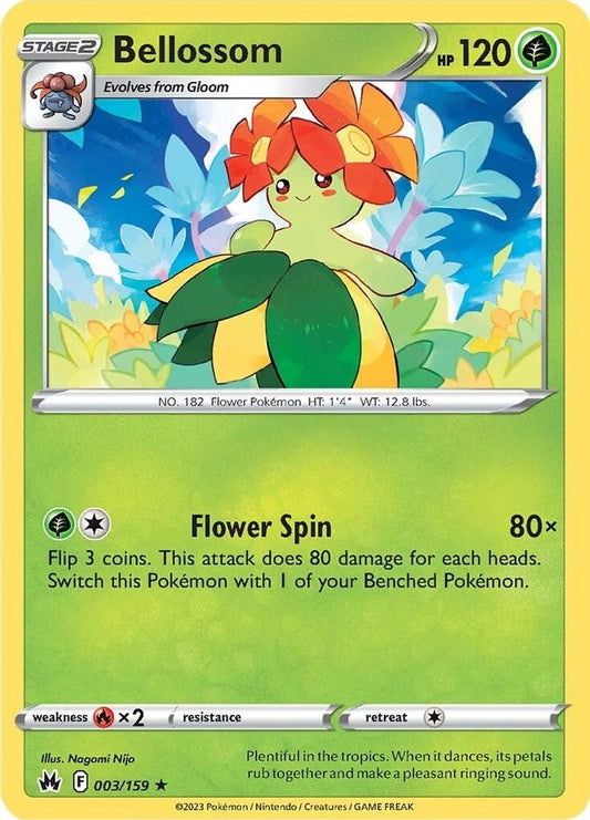 Bellossom 003  Crown Zenith - Rare