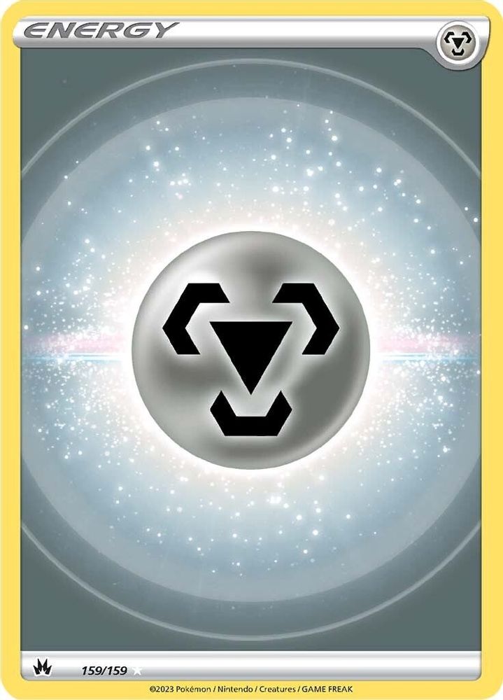 Metal Energy (Texture Full Art) 159  - Holofoil Crown Zenith - Ultra Rare
