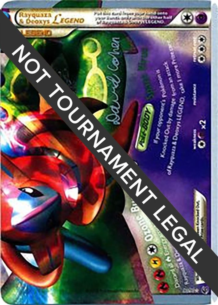 Rayquaza & Deoxys Legend (90) (90) - 2011  090  World Championship Decks - Ultra Rare