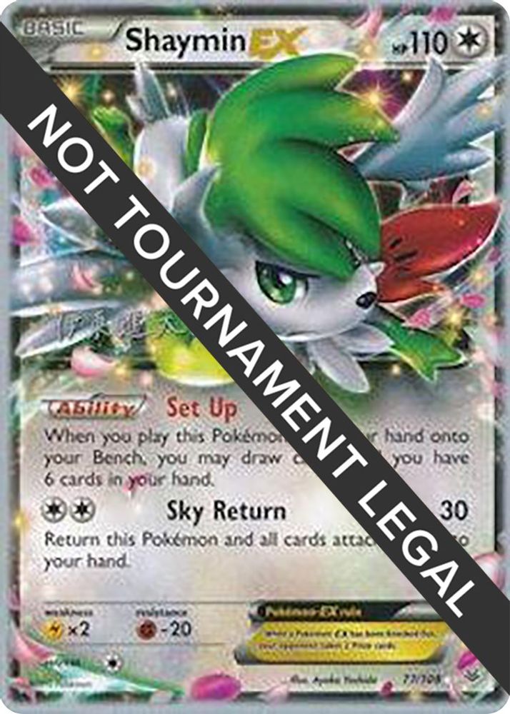 Shaymin EX - 2016 (Shintaro Ito) 077  World Championship Decks - Ultra Rare