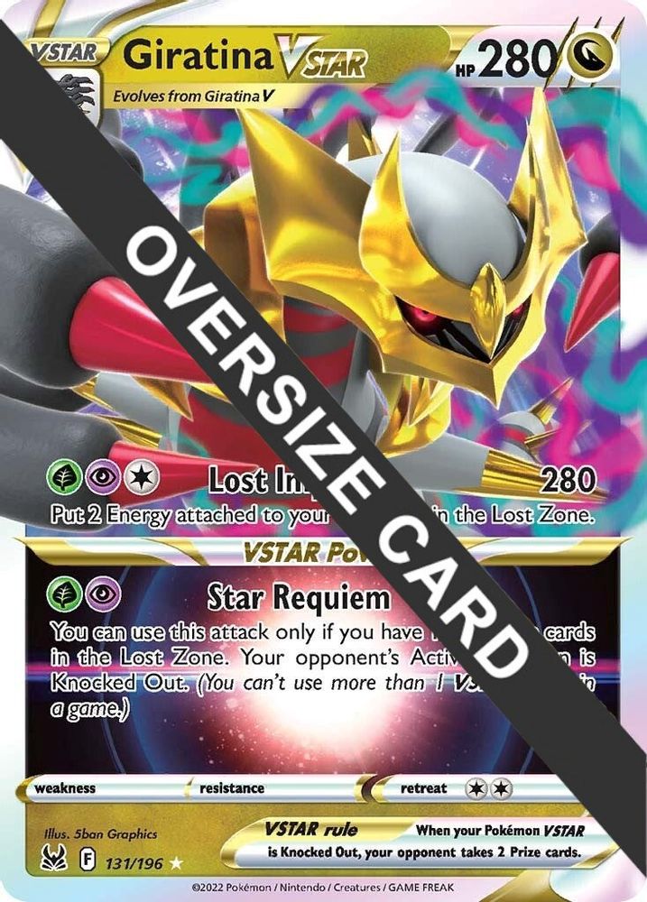 Giratina VSTAR  - Holofoil Jumbo Cards - Ultra Rare