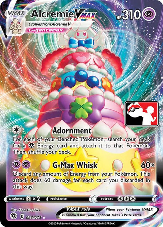 Alcremie VMAX  - Holofoil Prize Pack Series Cards - Ultra Rare