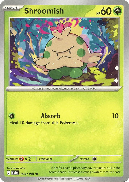 Shroomish 003  SV01 Scarlet & Violet Base Set - Common