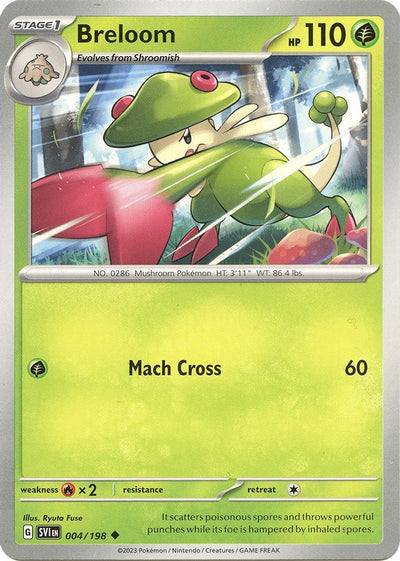 Breloom 004  SV01 Scarlet & Violet Base Set - Uncommon