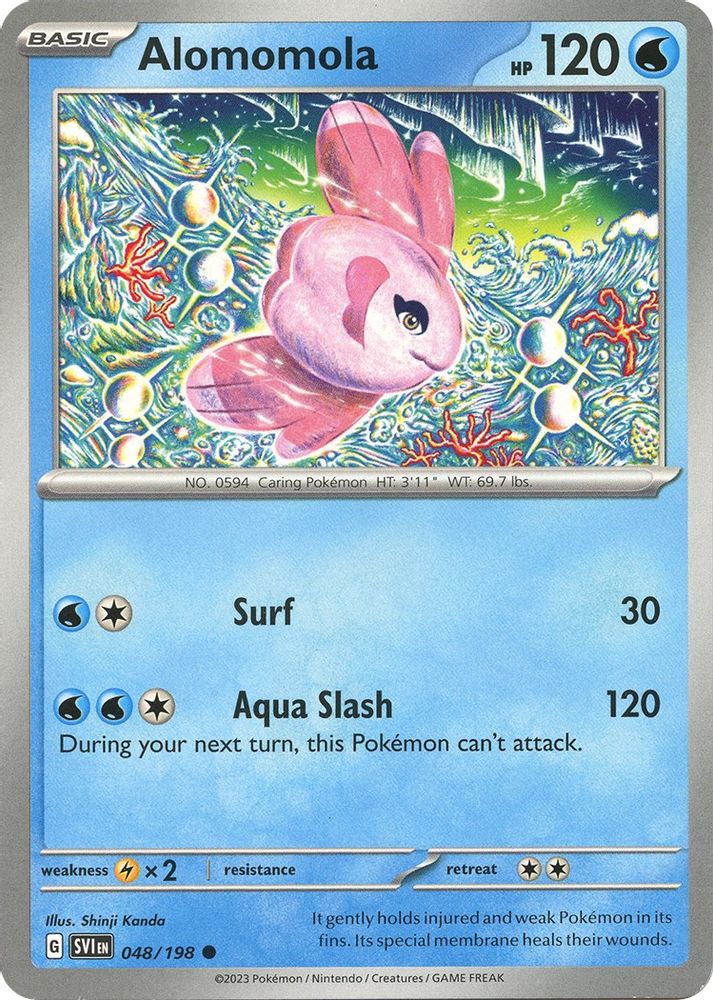 Alomomola 048  SV01 Scarlet & Violet Base Set - Common