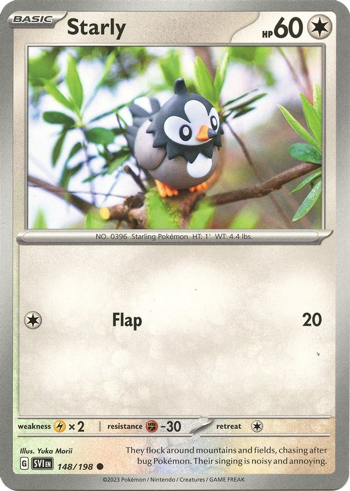 Starly 148/198  SV01 Scarlet & Violet Base Set - Common