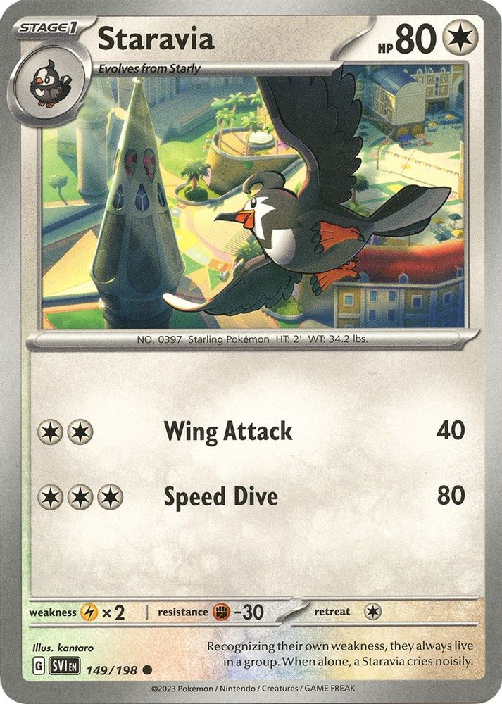 Staravia 149  SV01 Scarlet & Violet Base Set - Common