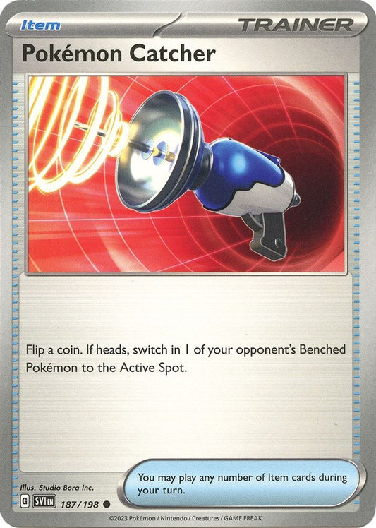 Pokemon Catcher 187  SV01 Scarlet & Violet Base Set - Common