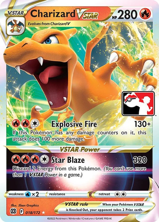 Charizard VSTAR  - Holofoil Prize Pack Series Cards - Ultra Rare