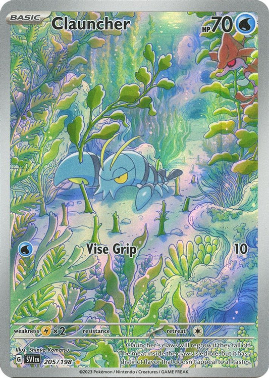 Clauncher 205/198  - Holofoil SV01 Scarlet & Violet Base Set - Illustration Rare