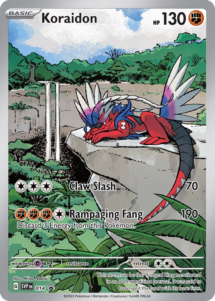 Koraidon 014  - Holofoil SV Scarlet & Violet Promo Cards - Promo
