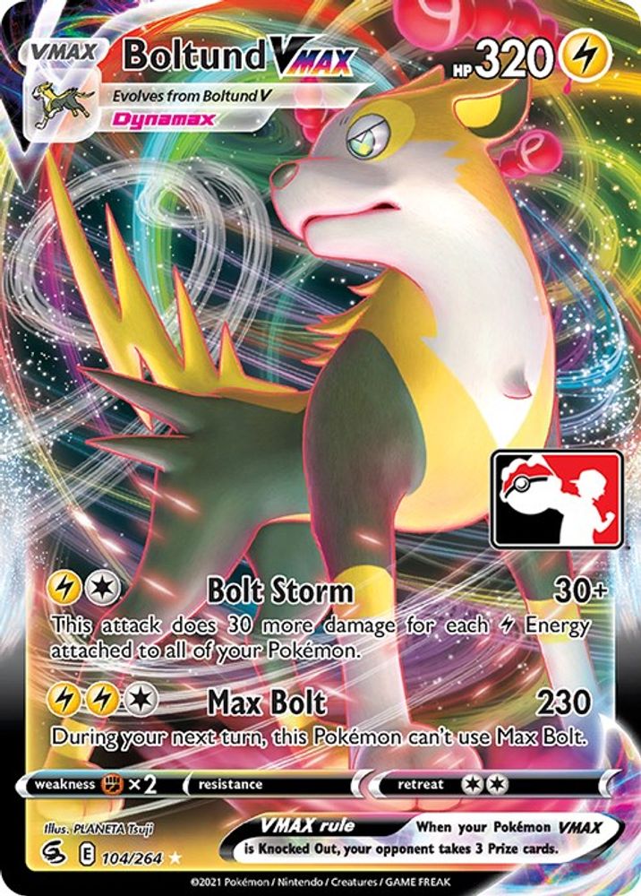 Boltund VMAX  - Holofoil Prize Pack Series Cards - Ultra Rare