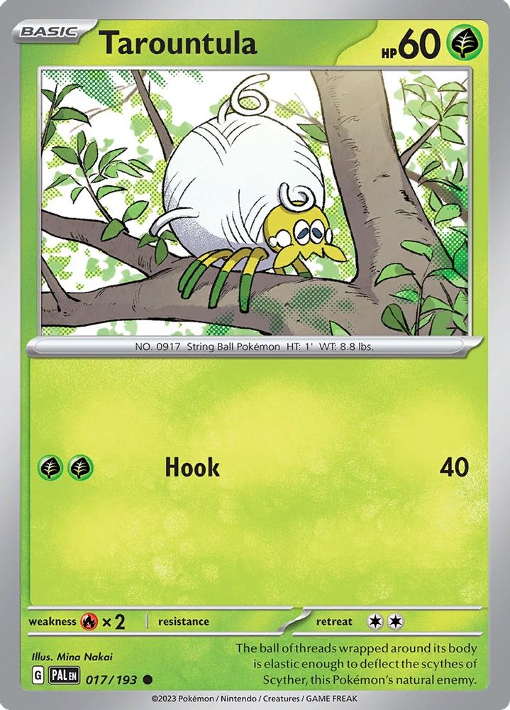 Tarountula 017/193  SV02 Paldea Evolved - Common