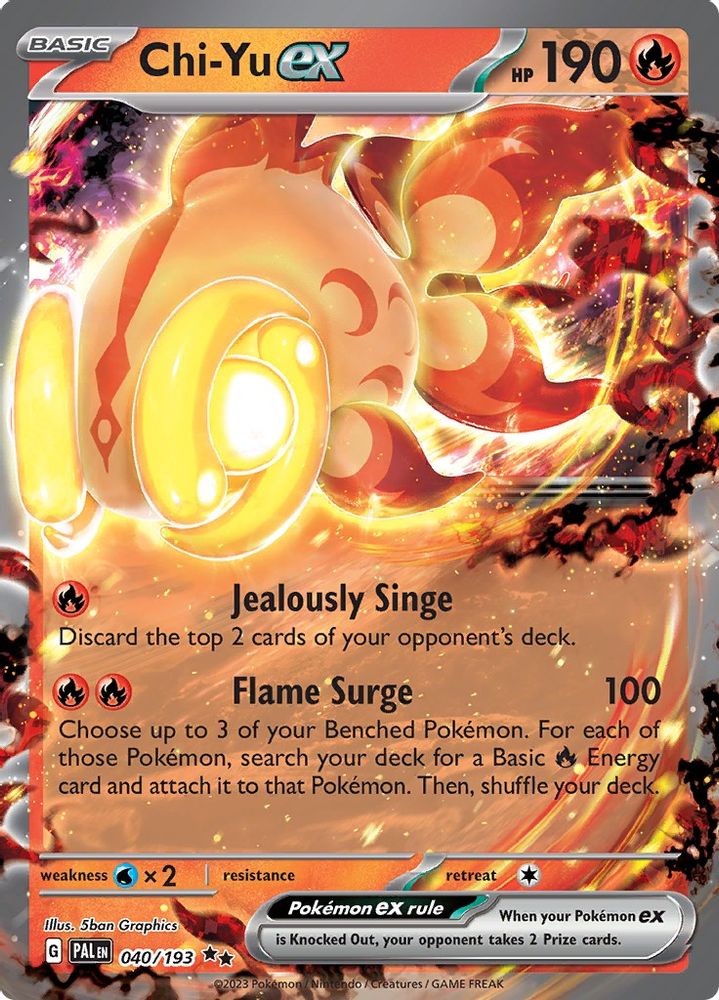 Chi 040/193  - Holofoil SV02 Paldea Evolved - Double Rare
