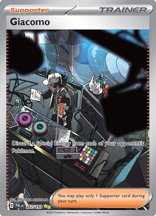 Giacomo 267/193  - Holofoil SV02 Paldea Evolved - Special Illustration Rare