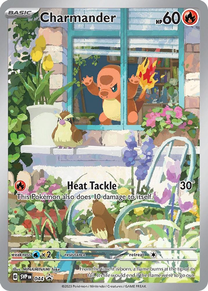 Charmander 044  - Holofoil SV Scarlet & Violet Promo Cards - Promo