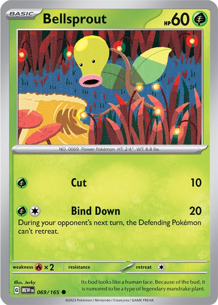 Bellsprout 069  SV Scarlet & Violet 151 - Common