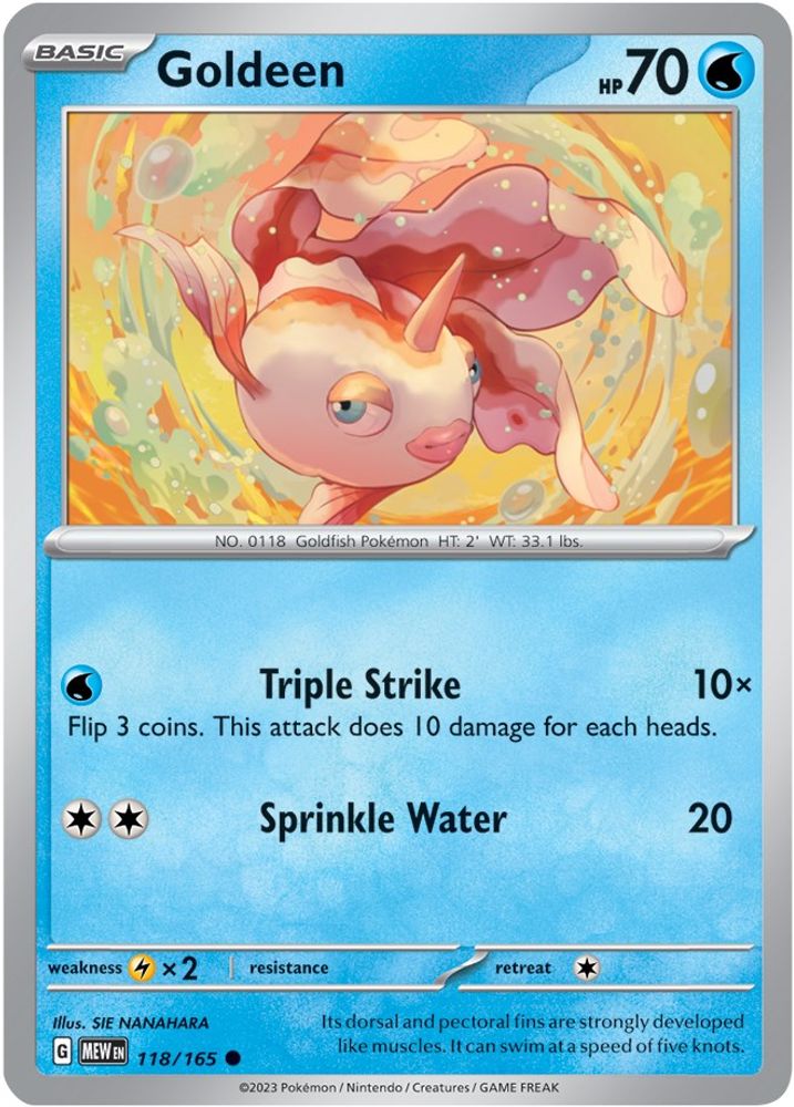 Goldeen 118  SV Scarlet & Violet 151 - Common