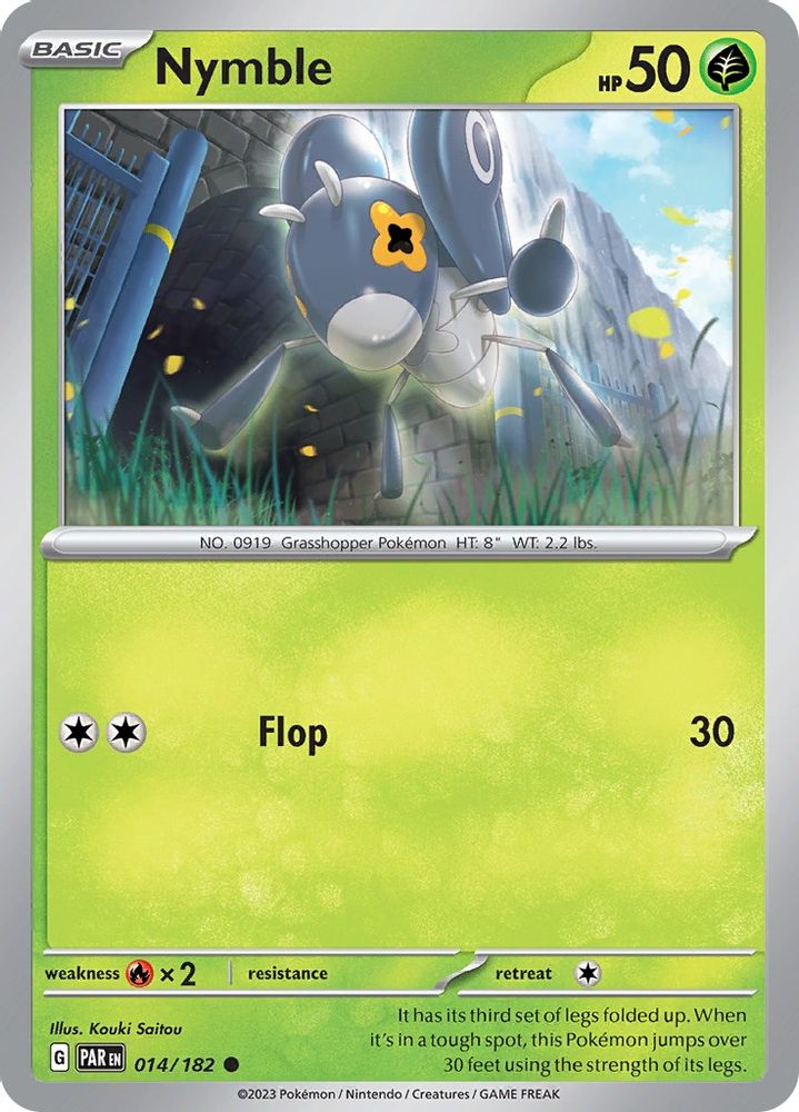 Nymble 014/182  SV04 Paradox Rift - Common