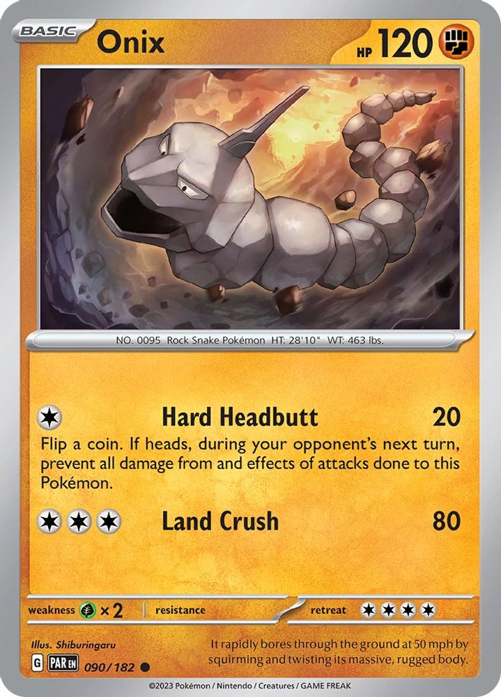 Onix 090  SV04 Paradox Rift - Common