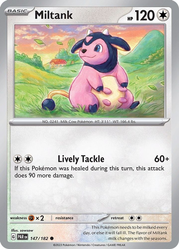Miltank 147  SV04 Paradox Rift - Common