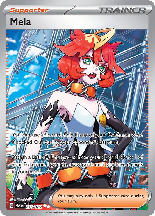 Mela 236/182  - Holofoil SV04 Paradox Rift - Ultra Rare
